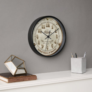 Retro Steampunk stijl Klok imitatie