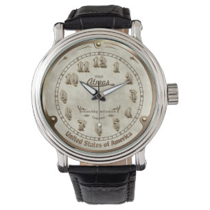 Retro Steampunk stijl Klok imitatie Horloge