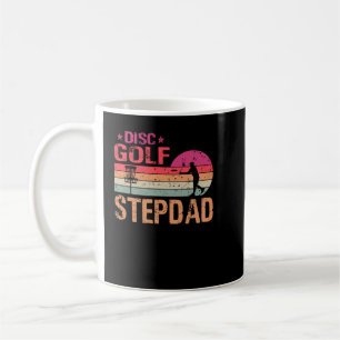 Retro Stepdad Disk Golf Frisbee Frolf Step Koffiemok