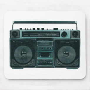 retro stereo mousepad muismat
