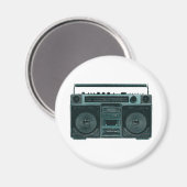 retro stereomagneet magneet (Voorkant / Achterkant)