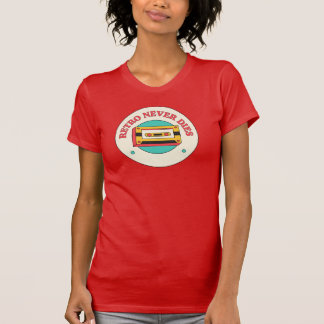 Retro sterft nooit op dames t-shirt