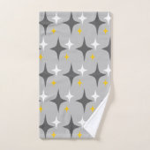 Retro sterren bad handdoek (Handdoek)
