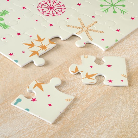 Retro sterren puzzel (Zijkant)