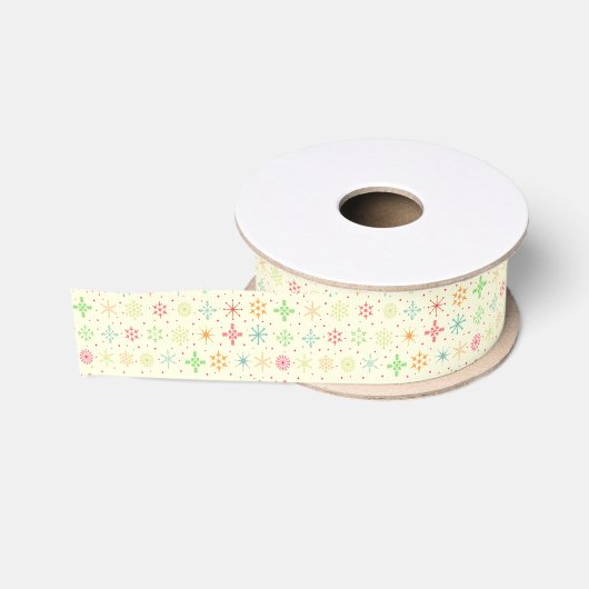 Retro Sterrenlint Grosgrain Lint (Spoel)