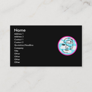 Retro Stewardess Visitekaartjes