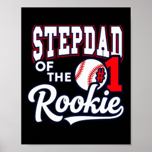 Retro stiefvader van het nummer 1 rookie Se Poster