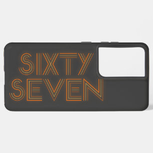 Retro Stijl 67 Samsung Galaxy Hoesje