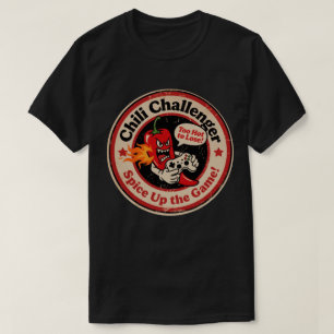 Retro Stijl Cartoon Chili met Controller Gamer T-shirt