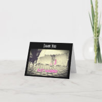 Retro Stijl Diner Bruidspaar Bedankt