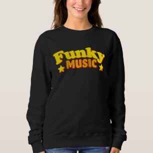 Retro Stijl Funky Muziek Vintage Dansen 80s Funk Trui