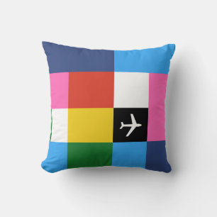Retro stijl Jet-Age Groovy Kussen