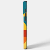 Retro-stijl motorrijder in Schilderachtig zonsonde Case-Mate iPhone Case (Achterkant / Links)