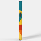 Retro-stijl motorrijder in Schilderachtig zonsonde Case-Mate iPhone Case (Achterkant / Rechts)