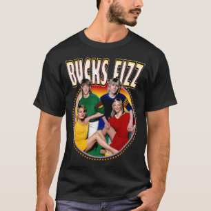 Retro Stijl Popgroep Muziek Essentieel T-Shirt