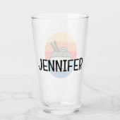 Retro stijl ramen glas (Achterkant)