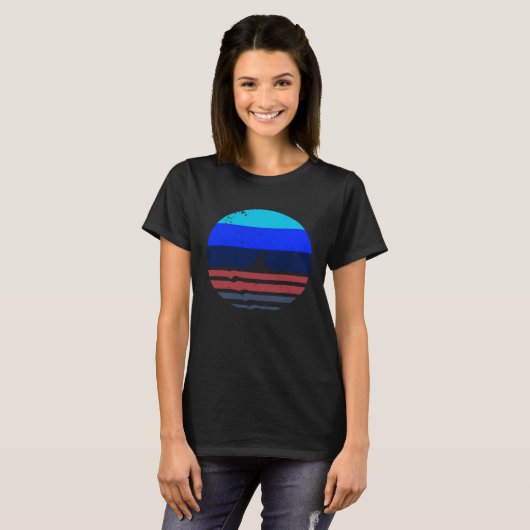 Retro Stijl Roeien Grappige Roeier Boating Team Gi T-shirt (Voorkant volledig)