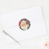 Retro  stijl Santa Envelope Seal Sticker (Envelop)