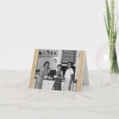 Retro-stijl "Tussen vrienden" Note Kaart (Voorkant)