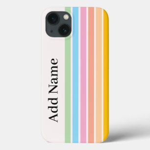 Retro Stijlvolle moderne gepersonaliseerde naam Cl iPhone 13 Hoesje
