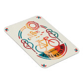 Retro Stillwater Minnesota Fietsroute Magneet (Rechterzijde)