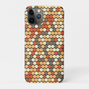 Retro stippen iPhone 11 pro hoesje