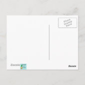 Retro Stippen en Starbursts Briefkaart (Achterkant)