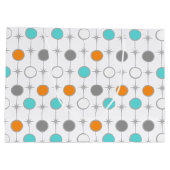 Retro Stippen en Starbursts Gift Bag Large Cadeautasje (Achterkant)