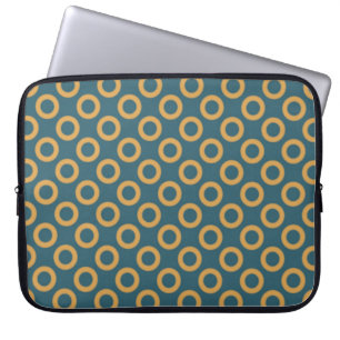 Retro-Stippen Laptop Sleeve
