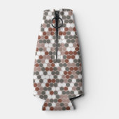 Retro stippenpatroon flesjeskoeler (Achterkant)