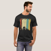 Retro Stonehenge Monument T-shirt (Voorkant volledig)