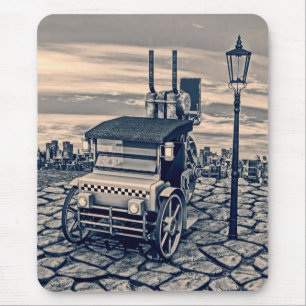 Retro Stoom Cab-Taxi Muismat