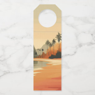 /retro strand/tropisch flessenhanger