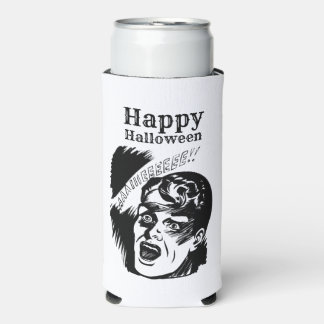 Retro stripboek man schreeuwt aangepaste tekst Hal