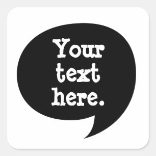 Retro stripdialoog halftone sticker