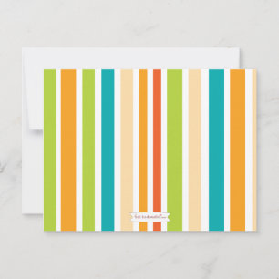Retro Stripe Baby shower Advies voor mamma