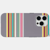 Retro Stripe Patroon iPhone / iPad Case (Achterkant (horizontaal))