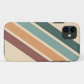 Retro Stripes 70s  Case-Mate iPhone Case (Achterkant (horizontaal))