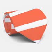 Retro Stripes Abstracte kunst Stropdas (Opgerold)