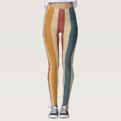 Retro Stripes Leggings (Voorkant)