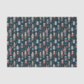 Retro Style 1950s  robots Tissuepapier (Voorkant)