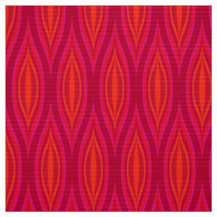 Retro style 60s 70s patroonstof stof