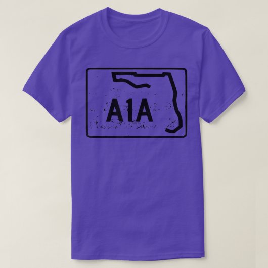 Retro Style A1a Beachfront Avenue Tee 2352 T-shirt (Design voorkant)
