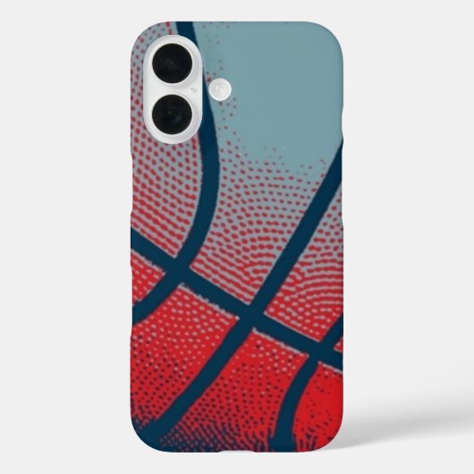 Retro Style Basketball Pop Art Case-Mate iPhone Case (Achterkant)