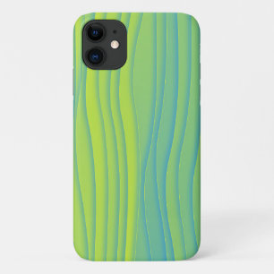 Retro Style Beach Wave Art Telefoon Case