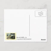 Retro Style Beverly Hills Briefkaart! Briefkaart (Achterkant)