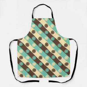 Retro Style bloemenpatroon Schort