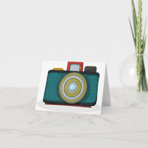 Retro Style Camera Kaart