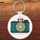 Retro Style Camera Sleutelhanger (Voorkant)