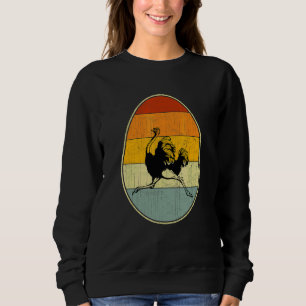 Retro Style Easter Egg Graphic Funding Easter Day Trui
